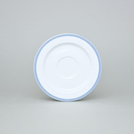 Saucer 155 mm, Thun 1794, karlovarský porcelán, OPÁL 80136