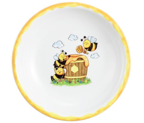 Bees: Soup plate 20 cm, Compact 65152, Seltmann porcelain