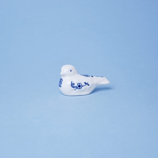 Blue Onion: Small bird No 2, 6,5 x 3,7 cm, Leander Loučky