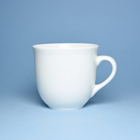 Hrnek Mirek 400 ml, Bílý porcelán, Český porcelán a.s.