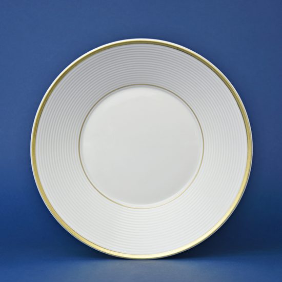 Lea ivory gold: Plate deep 22 cm, Thun karlovarský porcelán