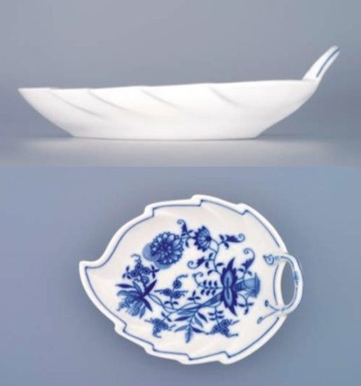 Leaf dish 15 cm, Original Blue Onion Pattern