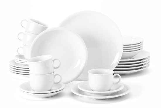 Dining set (30pcs), Compact 00007, Seltmann Porcelain