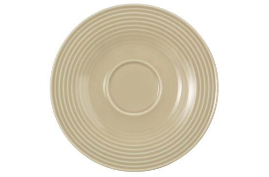 Beat pískovo-béžový: Podšálek 13,5 cm, porcelán Seltmann