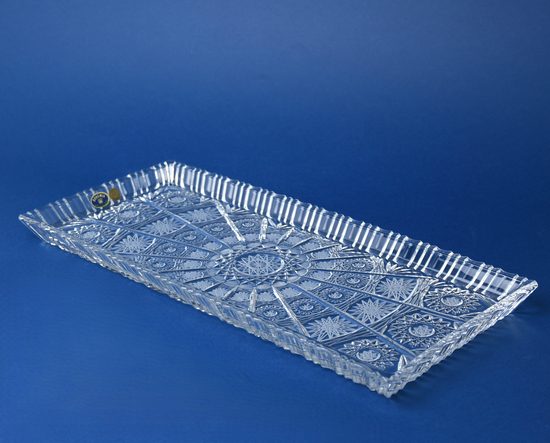 Podnos 39 x 17 x 2,5 cm, brus 500pk, Bohemia Crystal
