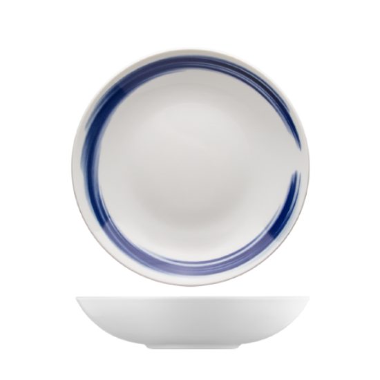 Plate deep 23,5 cm, Isabelle Points, G. Benedikt