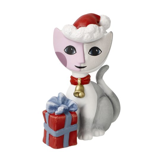 Cat Pino 7.5 / 4 / 8cm, biscuit china, Cats Goebel R. Wachtmeister