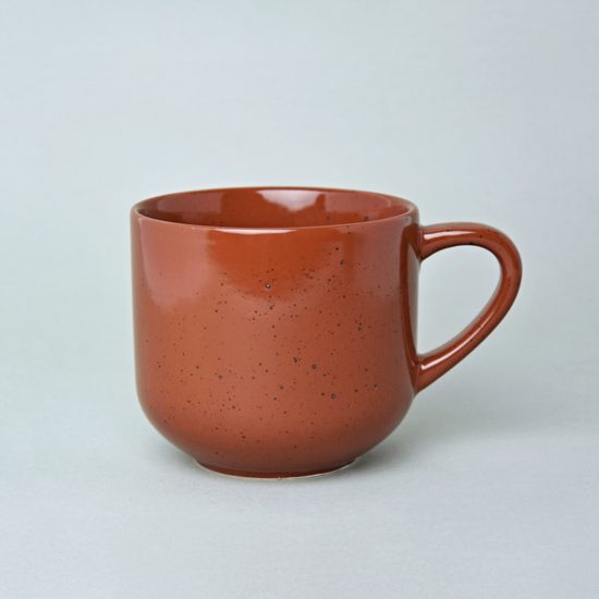 Hrnek 380 ml LIFESTYLE, Volcano - cihlová, G. Benedikt 1882