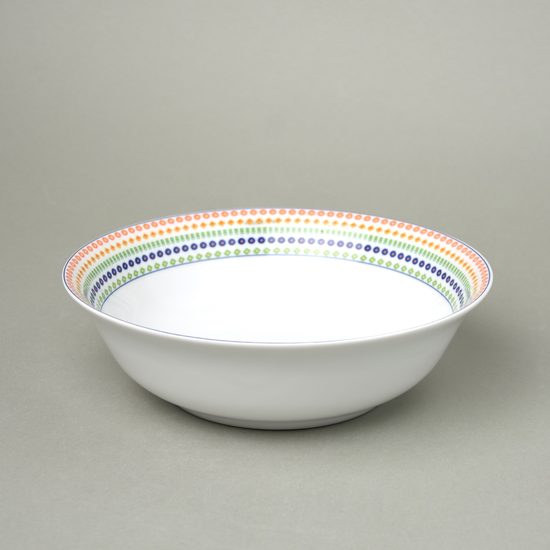 Bowl deep 23 cm, Thun 1794 Carlsbad porcelain, Opal 80110