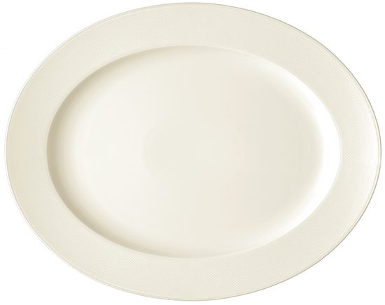 Podnos oválný 39 x 31 cm, Achat Diamant UNI, Královský porcelán Tettau