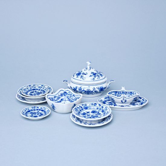 Dinner set mini 10 pieces, Original Blue Onion Pattern