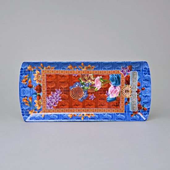 Platter 25 x 11,5 cm, Foulard, Lamart: Palais Royal