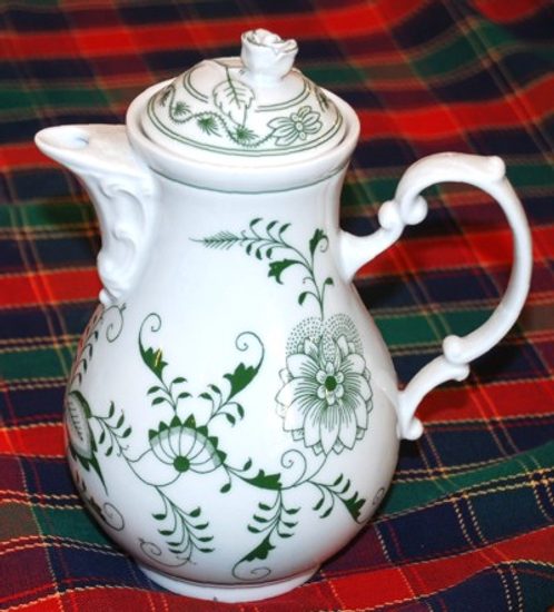 Coffee pot 0,60 l, Green Onion Pattern, Cesky porcelan a.s.