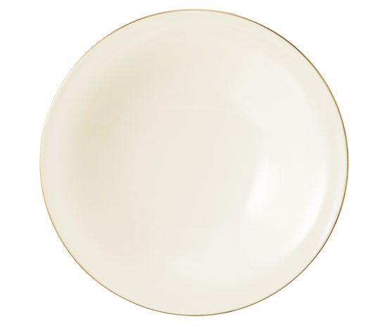 Soup plate 22,5 cm, MEDINA zlato, Porcelán SELTMANN