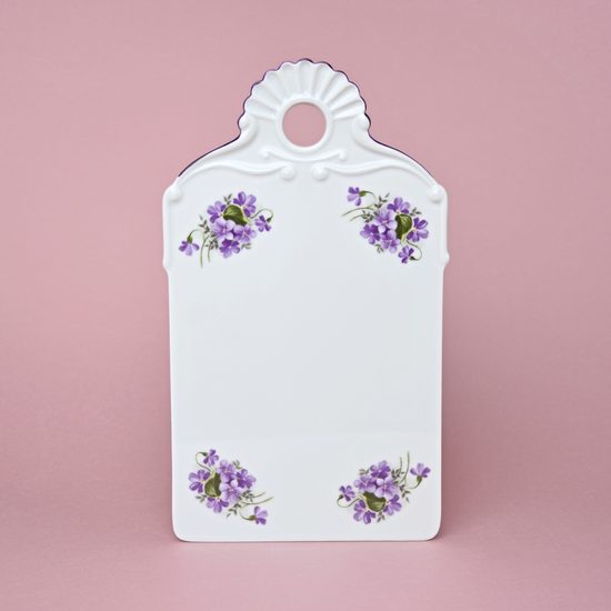 Bread tray 27,5 cm, Violets, Český porcelán a.s.