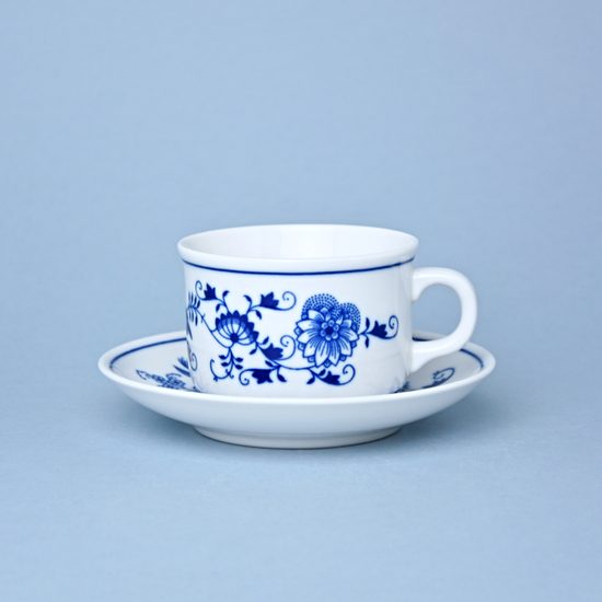 Cup and saucer Ben M 230 ml / 15,2 cm, Original Blue Onion Pattern
