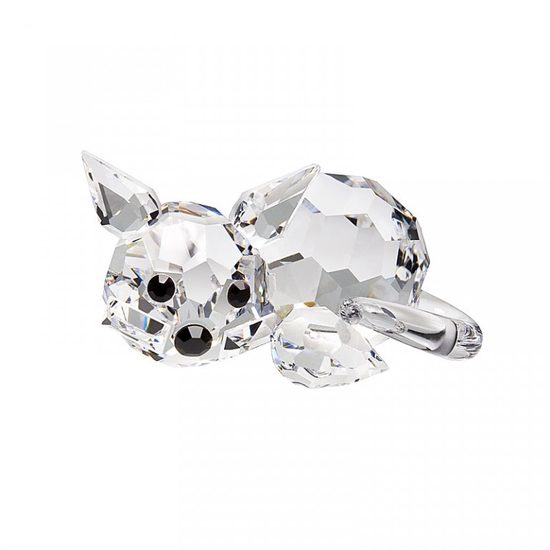 Lying Kitten 17 x 32 mm, Crystal Gifts and Decoration PRECIOSA