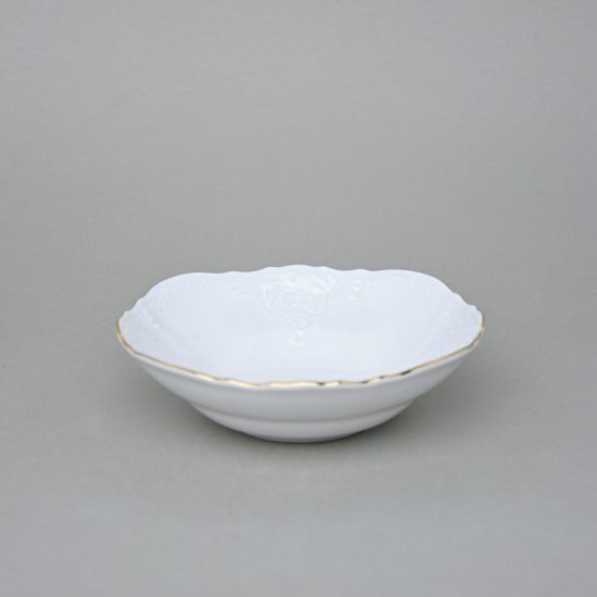 Miska 16 cm, Thun 1794, karlovarský porcelán, BERNADOTTE zlatá linka