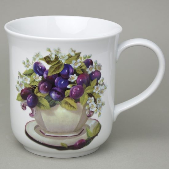 Hrnek Golem 1,5 l, švestky, Český porcelán a.s.