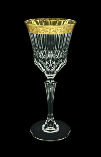 Astra Gold: Wine glass 220 ml, 20,6 cm, crystal + gold