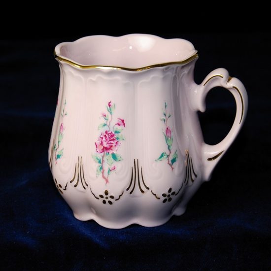 Hrnek 0,25 l, Hanka 501, Růžový porcelán z Chodova