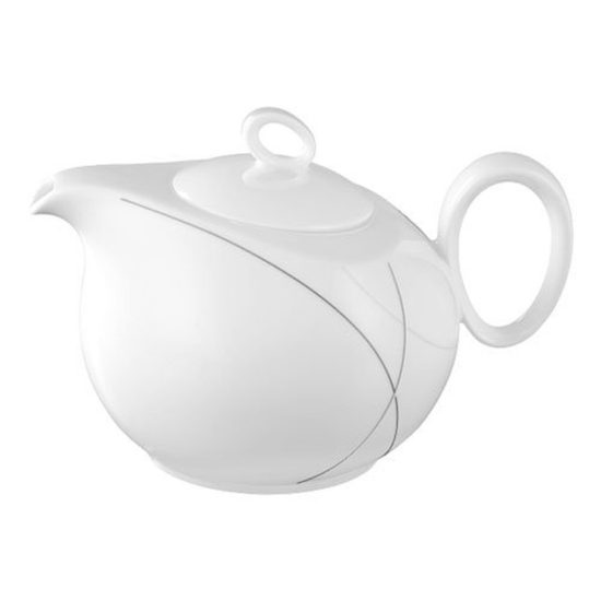 Tea pot 1,25 l, Trio 71381 Highline, Seltmann Porcelain