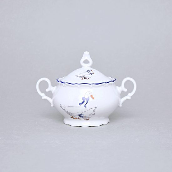 Sugar bowl 0,24 l, Ophelia goose, THUN 1794