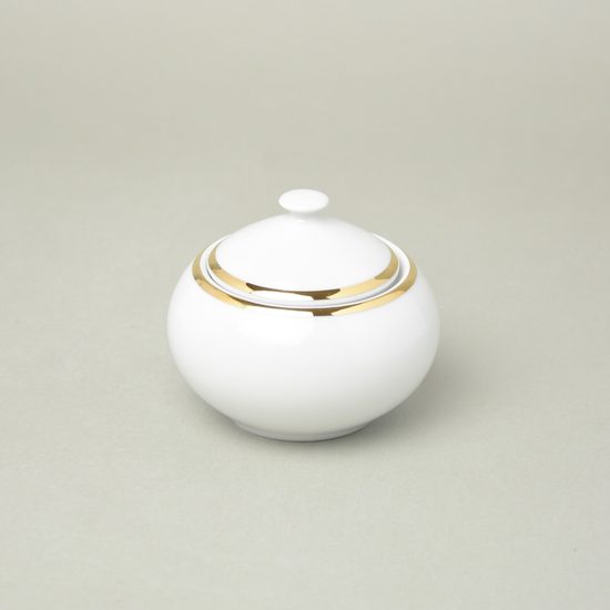 Opál zlatý pásek: Cukřenka 200 ml, Thun 1794, karlovarský porcelán