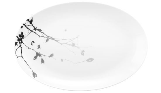 Liberty 65223: Mísa oválná mělká servírovací 31,5 x 21 cm, porcelán Seltmann, Dark Rose Hip