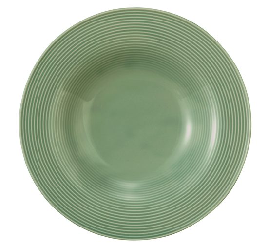 Beat grey-green: Plate pasta 27.5 cm, Seltmann porcelain