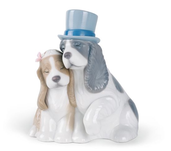 Together forever, 12 x 10 cm, NAO Porcelain Figures