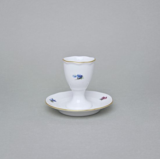 Egg cup with stand 7,5 cm, Hazenka, Cesky porcelan a.s.