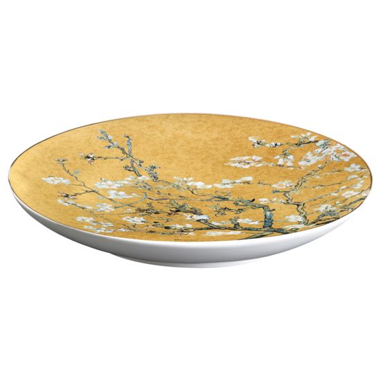 Bowl V. van Gogh - Almond Tree Golden, 50 / 8 / 50 cm, Porcelain, Goebel