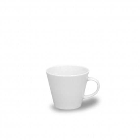 Šálek mokka (espresso) 90 ml, Thun 1794, karlovarský porcelán, TOM bílý, nedekorovaný