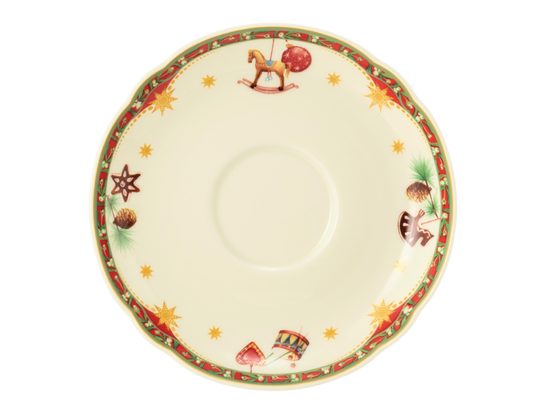 Podšálek 13 cm, Marie-Luise 65007 vánoční nostalgie, porcelán Seltmann
