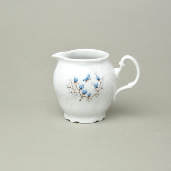 Mlékovka 250 ml, Thun 1794, karlovarský porcelán, BERNADOTTE motýli