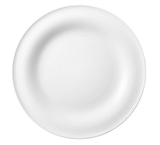 Talíř dezertní 23 cm, Beat bílý, Porcelán Seltmann