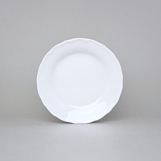 Verona white: Plate dessert 19 cm, G. Benedikt 1882