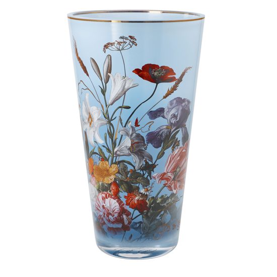 Váza Letní kytice, 11 / 11 / 20 cm, sklo, Jan Davidsz de Heem, Goebel