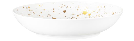 Liberty vánoční hvězdičky: Talíř hluboký coups 21 cm, porcelán Seltmann