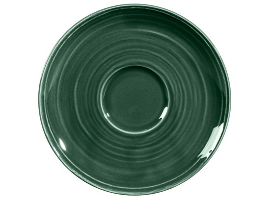 Terra MOSS GREEN: Podšálek 16,5 cm, porcelán Seltmann
