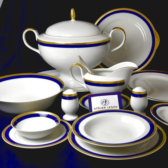 206: Dining set President for 6 pers. 41 pcs., Atelier Lesov porcelain