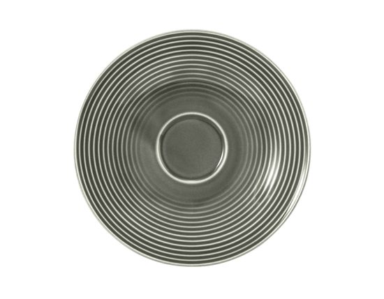 Beat pearl-grey: Saucer 165 mm, Seltmann porcelain