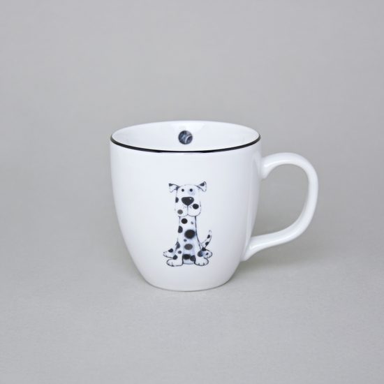 Hrnek (hrneček) Harry střední 200 ml, pejsek - náhodný výběr, Český porcelán a.s.