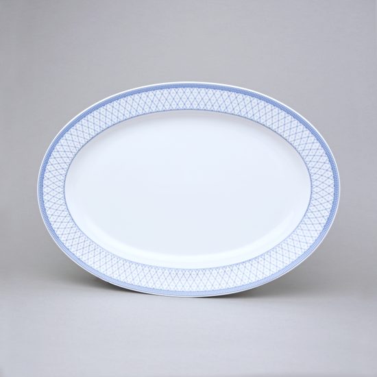 Dish oval flat 32 cm, Thun 1794, karlovarský porcelán, OPÁL 80144