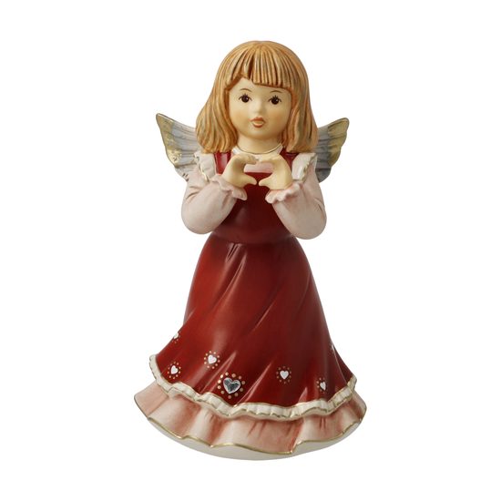 Anděl "Jsi mé zlatíčko" 8,5 / 7,5 / 14,5 cm, kamenina, Goebel