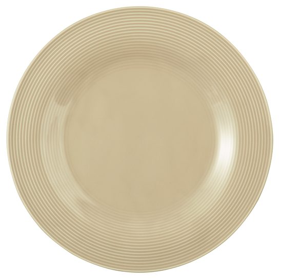 Beat sand-beige: Plate flat 30 cm, Seltmann porcelain