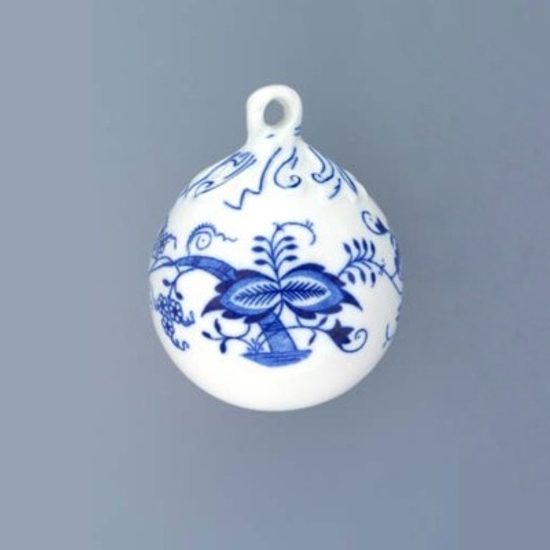 Christmas decoration - Ball 7 cm, Original Blue Onion Pattern