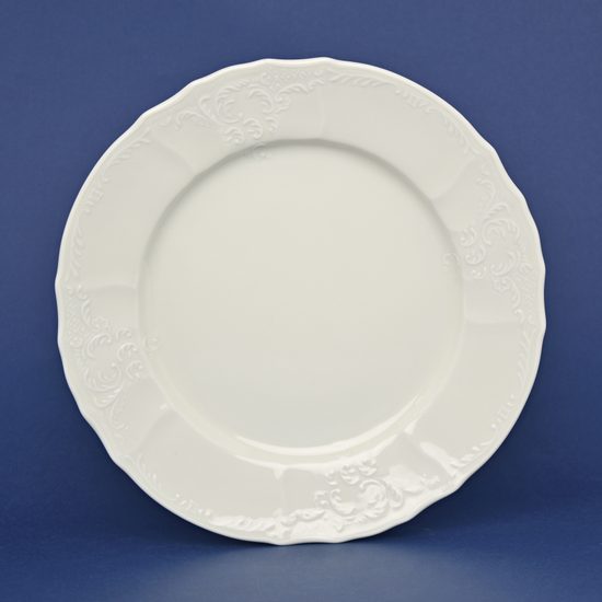 Plate dining 25 cm, Thun 1794 Carlsbad porcelain, BERNADOTTE ivory