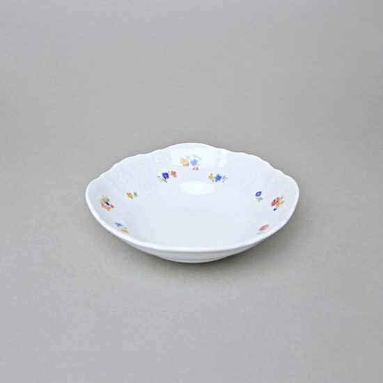 Miska kompotová 16 cm, Thun 1794, karlovarský porcelán, BERNADOTTE házenka